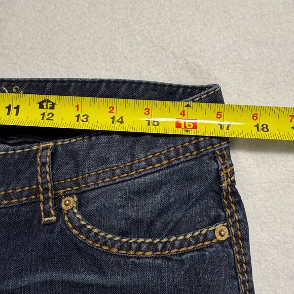 Express Jeans Women's Skinny Zelda Slim Fit Stretch Low Rise Blue Jeans Size 12 - Picture 8 of 11